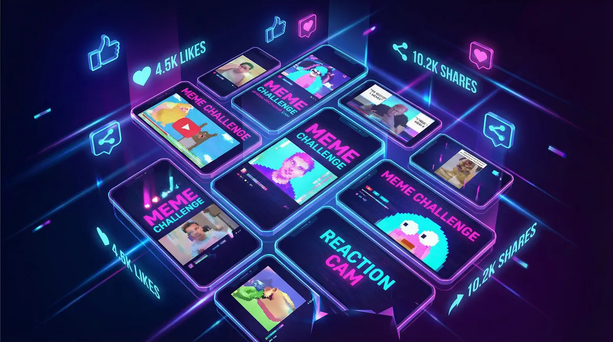 欢乐课程第一季 热梗挑战活动 - 用户二次创作展示